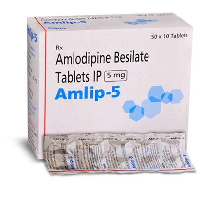 Blood Pressure Amlip 5 mg Norvasc Cipla