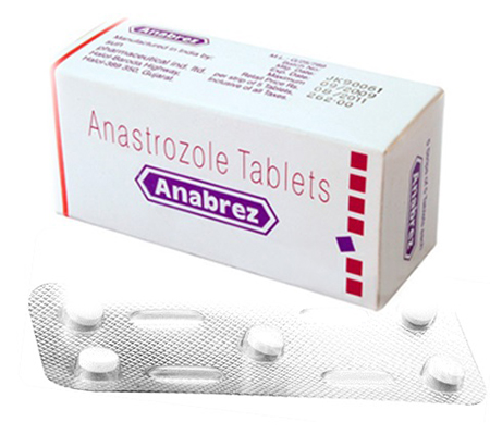 Antiestrogens Anabrez 1 mg Arimidex Sun Pharma