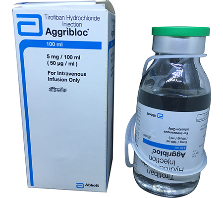 Heart Aggribloc 5 mg Aggrastat Abbott