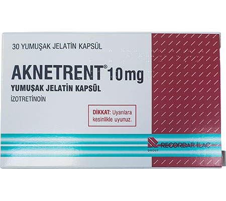 Acne & Skin Care Aknetrent 10 mg Accutane Recordati