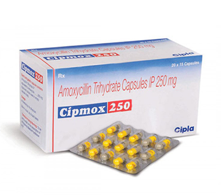 Antibiotics Cipmox 250 mg Amoxil Cipla