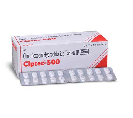 Antibiotics Ciptec 500 mg Cipro Cipla