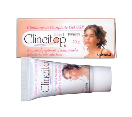 Acne & Skin Care Clincitop Gel 1% Cleocin Universal Twin