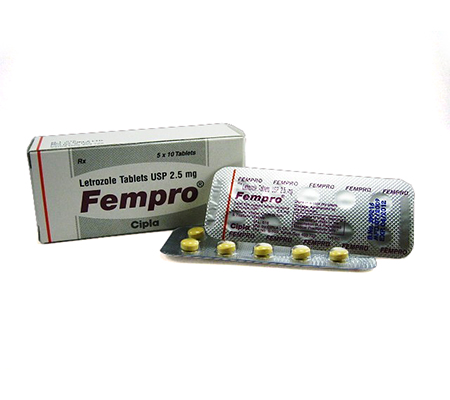 Antyestrogeny Fempro 2.5 mg Femara Cipla