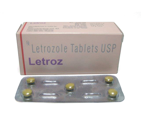 Antiestrogens Letroz 2.5 mg Femara Sun Pharma