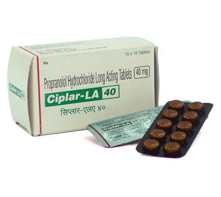 Blood Pressure Ciplar LA 40 mg Inderal Cipla