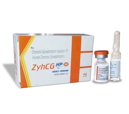 Post Cycle Therapy HCG ZyhCG 5000iu Pregnyl German Remedies