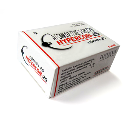 Antidepressants Hypercon 25 mg Strattera Consern Pharma