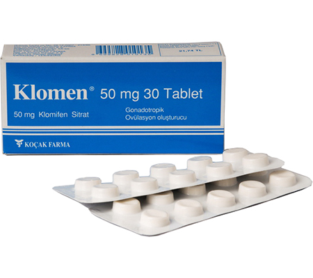 Post Cycle Therapy Klomen 50 mg Clomid Kocak Farma