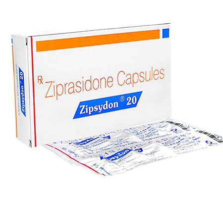 Antidepressants Zipsydon 20 mg Geodon Sun Pharma