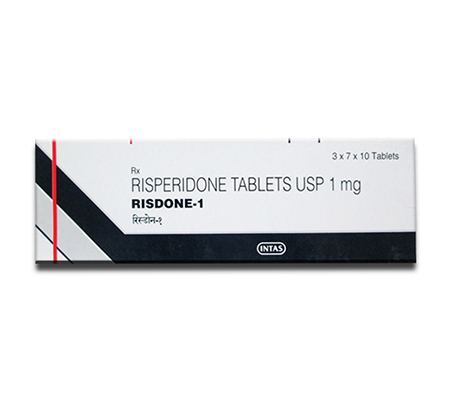 Antidepressants Risdone 1 mg Risperdal Intas