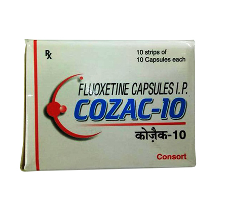 Antidepressants Cozac 10 mg Prozac Consern Pharma
