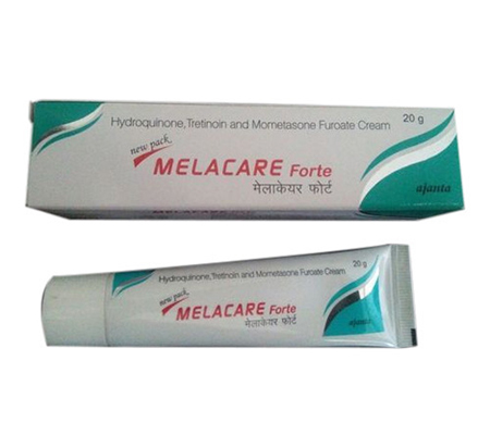 Acne and Skin Care Melacare Forte Cream 4%/0.1%/0.025% Benoquin Ajanta Pharma