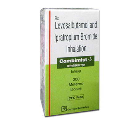 Asthma Combimist L Inhaler 70 mcg Combivent German Remedies