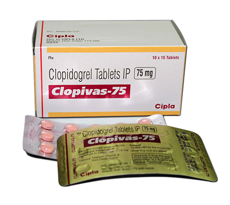 Heart Clopivas 75 mg Plavix Cipla