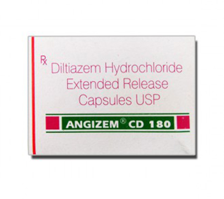 Blood Pressure Angizem CD 180 mg Cardizem CD Sun Pharma