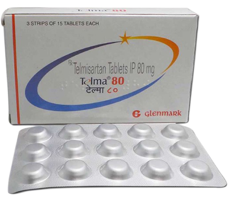 Blood Pressure Telma 80 mg Micardis Glenmark