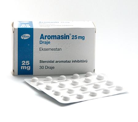 Antiestrogens Aromasin 25 mg Aromasin Pharmacia & Upjohn (Pfizer)