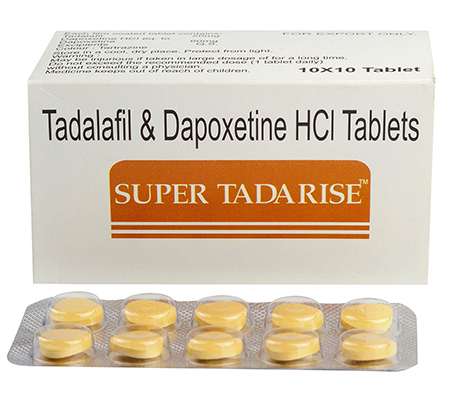 Erectile Dysfunction Super Tadarise 20/60 mg Cialis Sunrise Remedies