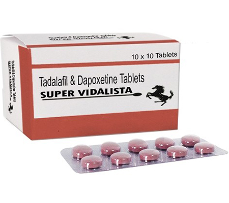 Erectile Dysfunction Super Vidalista 60/20 mg Cialis Centurion Laboratories