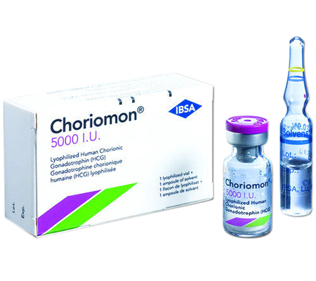 Post Cycle Therapy Choriomon 5000iu Pregnyl IBSA