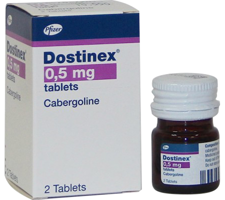 Antiestrogens Dostinex 0.5 mg Cabaser Pfizer