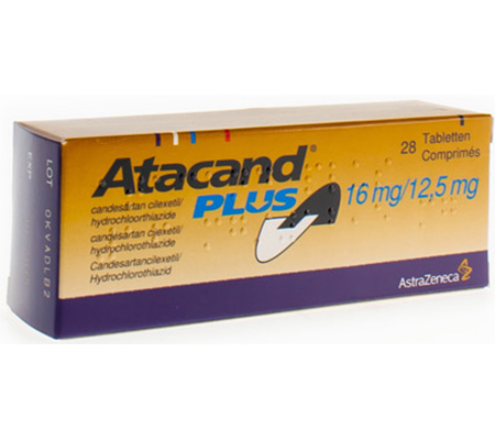 Blood Pressure Atacand Plus 16 mg /12.5 mg Atacand Plus Astra Zeneca