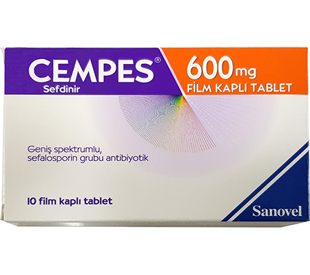 Antibiotics Cempes 600 mg Omnicef Sanovel