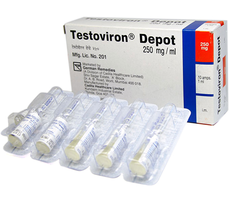 Injectable Steroids Testoviron Depot 125 mg Testosterone Enanthate German Remedies