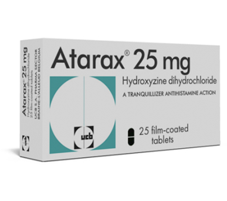 Antidepressants Atarax 25 mg Atarax UCB SA
