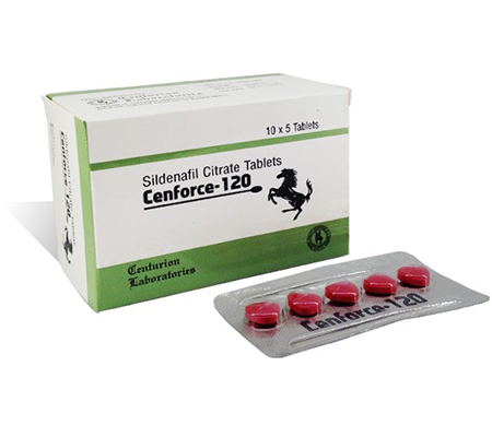 Erectile Dysfunction Cenforce 120 mg Viagra Centurion Laboratories