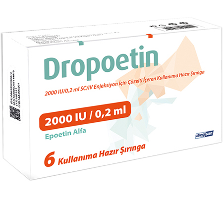 Asthma Dropoetin 2000 iu Epogen Drogsan