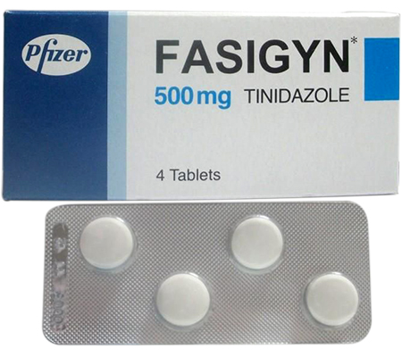 Antibiotics Fasigyn 500 mg Fasigyn Pfizer