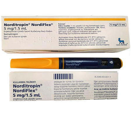 Human Growth Hormone Norditropin NordiFlex 15iu Norditropin Novo Nordisk