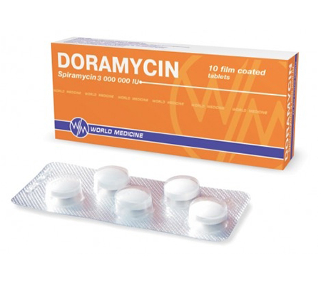Antibiotics Doramycin 3 MIU Spiramycin World Medicine
