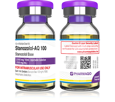 Injectable Steroids Stanozolol-AQ 100 mg Winstrol Depot Pharmaqo Labs