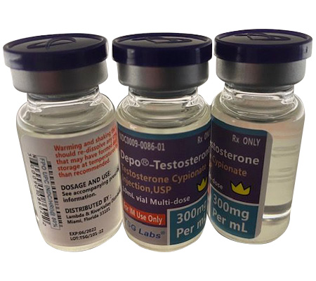 Injectable Steroids Depo-Testosterone C 300 mg Testosterone Cypionate TSG Compound Pharmacy