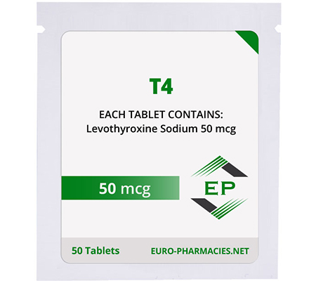 Ancilaries / Cycle Support T4 50 mcg T4, L-thyroxine, Synthroid Euro-Pharmacies