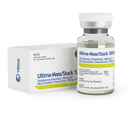Injectable Steroids Ultima-Mass/Stack 500 Mix Human Growth Hormone, HGH Ultima Pharmaceuticals