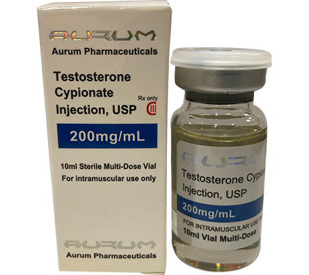 Injectable Steroids Testosterone Cypionate 200 mg Testosterone Cypionate Aurum Pharmaceuticals