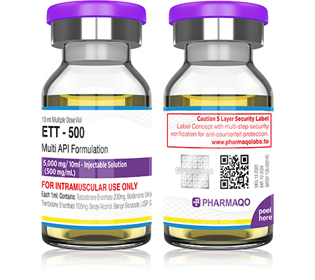 Injectable Steroids ETT-500 Pharmaqo Labs