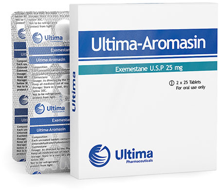 Ancilaries / Cycle Support Ultima-Aromasin 25 mg Aromasin Ultima Pharmaceuticals
