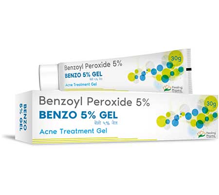 Acne & Skin Care Benzo Gel 5% Brevoxyl Healing Pharma
