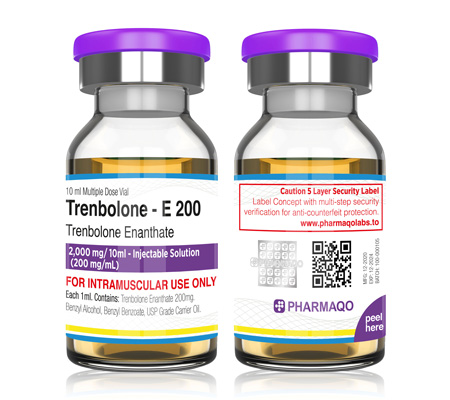 Injectable Steroids Trenbolone-E 200 mg Trenbolone Enanthate Pharmaqo Labs